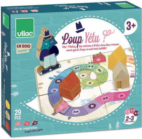 Jeu de société Loup Yetu Vilac